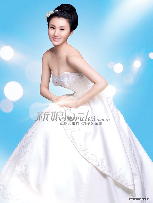 聂远老婆王惠拍《新娘》封面